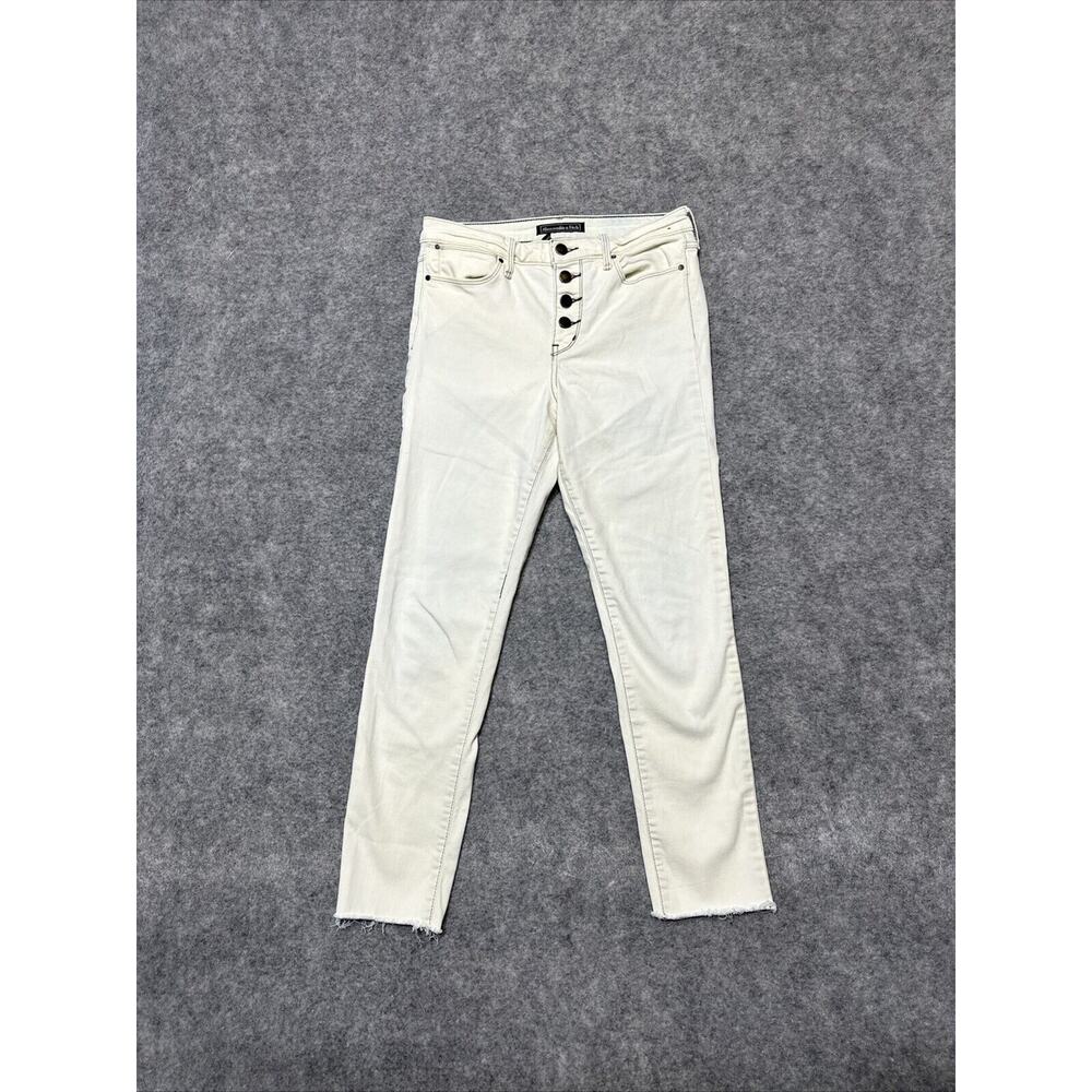 Abercrombie & Fitch Signature Collection Women's‎ Skinny Jeans Size 27x30 Beige